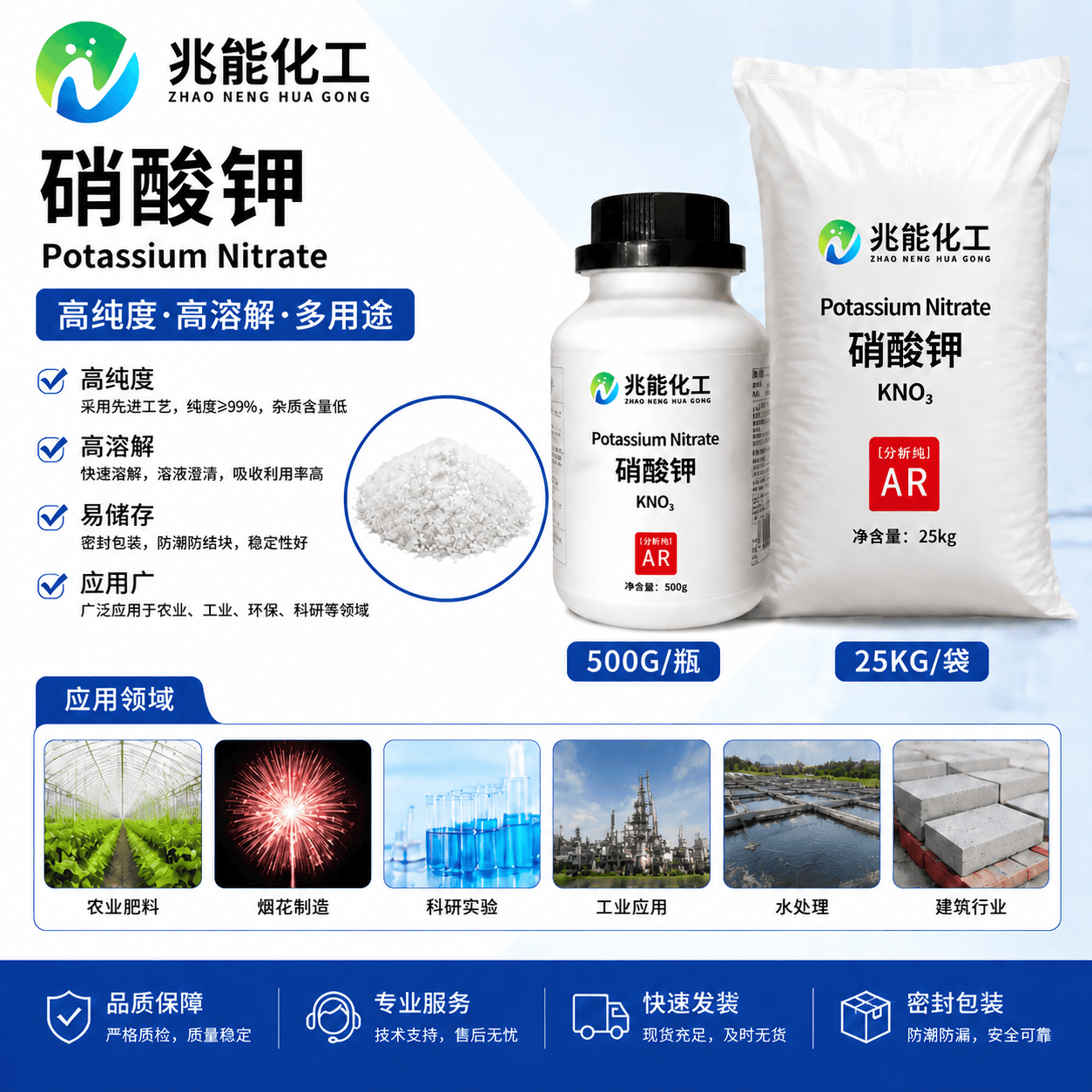 工业级硝酸钾（Potassium Nitrate）
