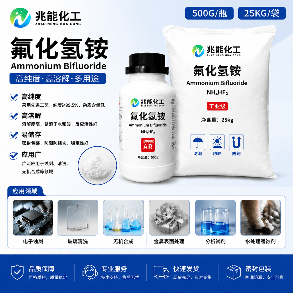 氟化氢铵（NH4HF2）工业级/电子级 优质供应商