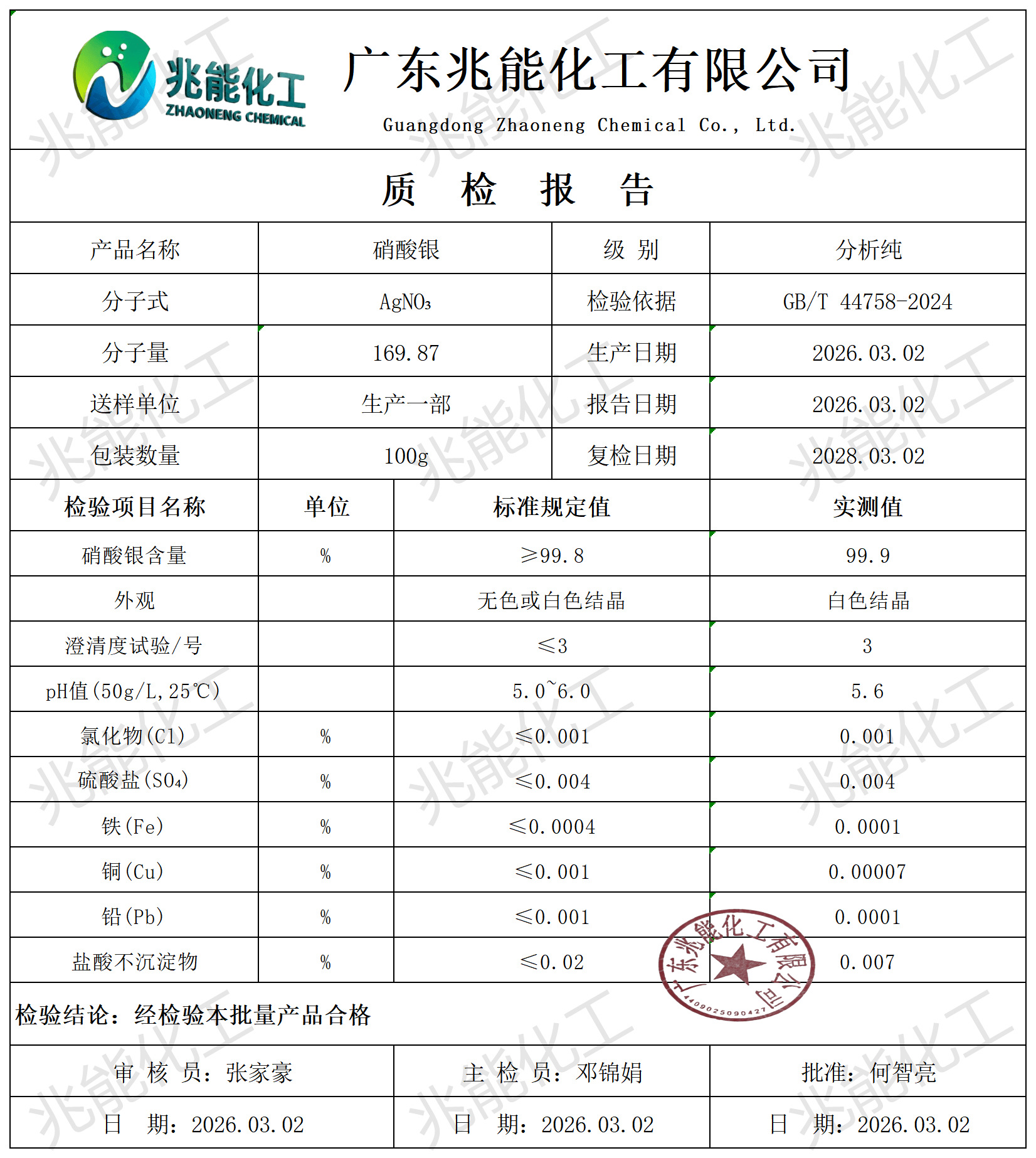 硝酸银coa